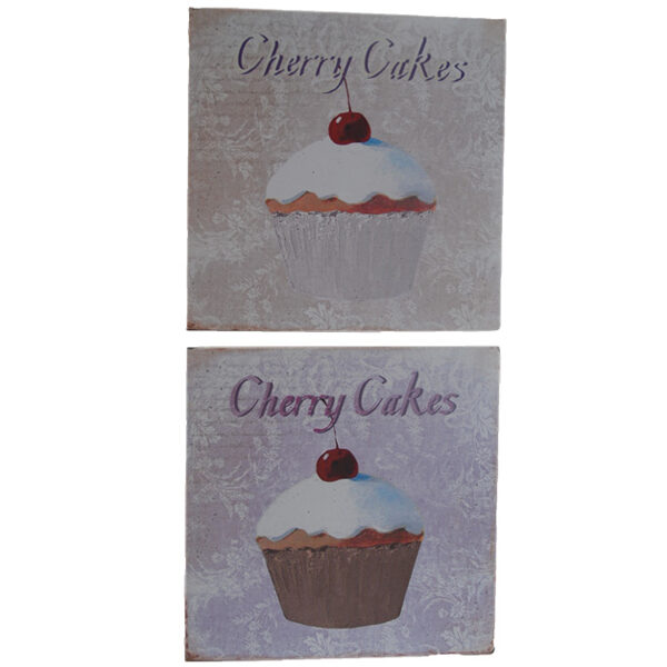 MILJOGARDEN Dekors CHERRY CAKES 