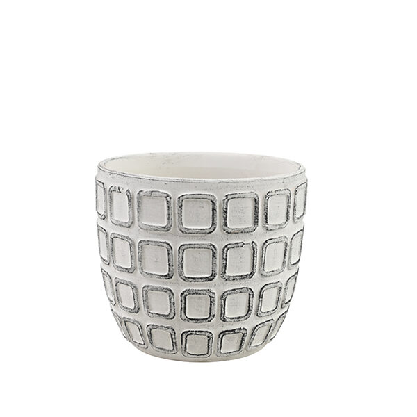 MILJOGARDEN puķu pods DAKO Balts L